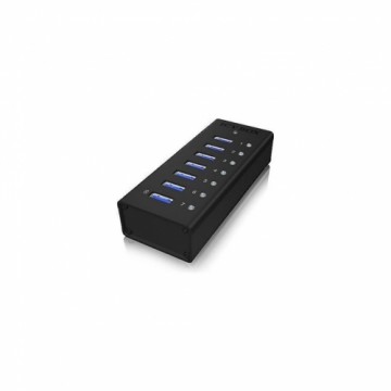 Raidsonic  
         
       7-port hub with USB Type-A interface and 1x charging port IB-AC618 Black