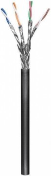 Goobay  
         
       CAT 6 outdoor network cable, S/FTP (PiMF) 57197 100 m, Black