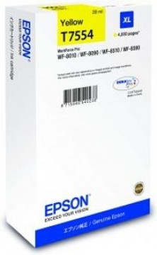 EPSON  
         
       T7554 XL Ink Cartridge, Yellow