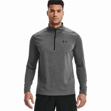 Vīriešu Krekls ar Garām Piedurknēm Under Armour Tech™ ½ Zip Tumši pelēks