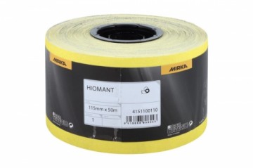 Mirka AksesuĀri MIRKA Abrazīvs materiāls rullī HIOMANT  115mm x 50m  P150