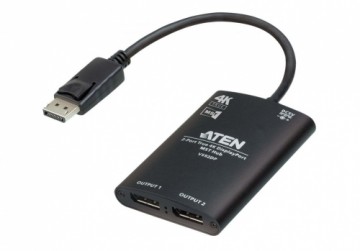 Aten  
         
       DisplayPort to 2 DisplayPort VS92DP-AT Black