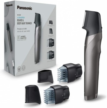 Panasonic  
         
       Hair trimmer ER-GY60-H503 Operating time (max) 50 min, Number of length steps 20, Step precise 0.5 mm, Built-in rechargeable battery, Black/Silver, Cordless