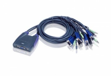 Aten  
         
       4-Port USB VGA/Audio Cable KVM Switch