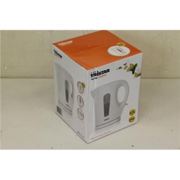 SALE OUT. Tristar WK-3380 Jug kettle, White Tristar Jug Kettle WK-3380 Electric, 2200 W, 1.7 L, Plastic, 360° rotational base, White, DAMAGED PACKAGING
