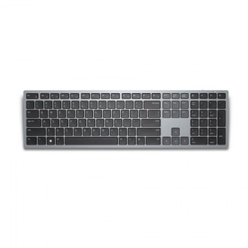 Dell Keyboard KB700 Wireless, RU, 2.4 GHz, Bluetooth 5.0, Titan Gray