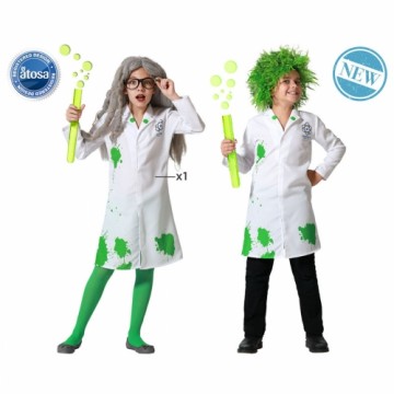 Costume for Children Scientist 7-9 Years White