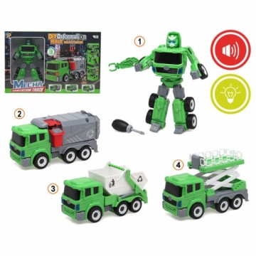 Transformers Light Green with sound 52 x 34 cm