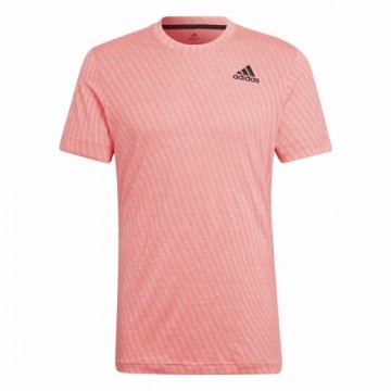 Футболка с коротким рукавом мужская Adidas Freelift Розовый