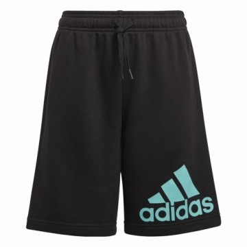 Bērnu Šorti Sportam Adidas Melns