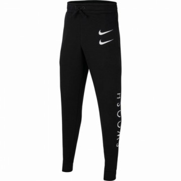 Children’s Sports Shorts Nike Swoosh Black