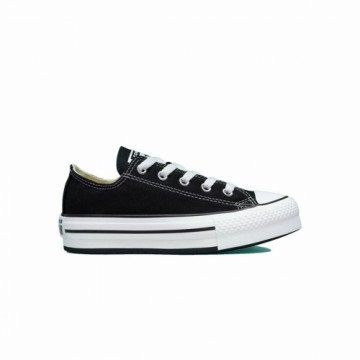 Bērnu Ikdienas Apavi Converse All-Star Lift Low Melns