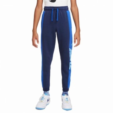 Children's Tracksuit Bottoms Nike Sportswear  Blue