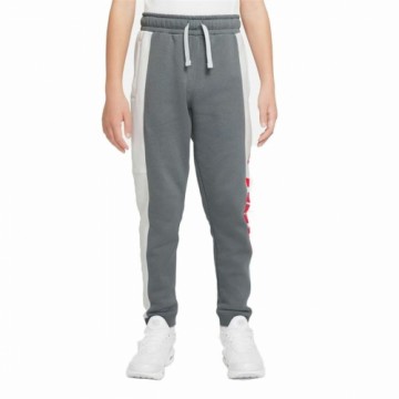 Children's Tracksuit Bottoms Nike Sportswear  White Dark grey