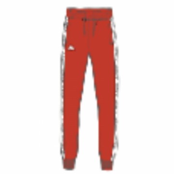 Длинные спортивные штаны Kappa 311MTW A01 Красный Мужской