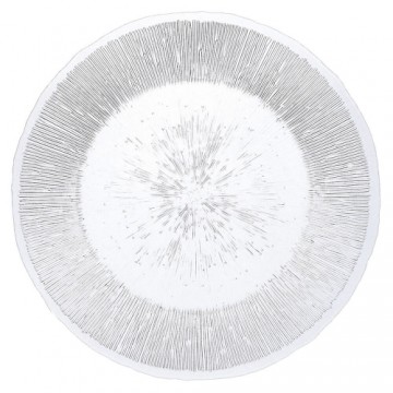 Плоская тарелка Quid Lonja Прозрачный Cтекло (ø 32,7 cm) (Pack 6x)