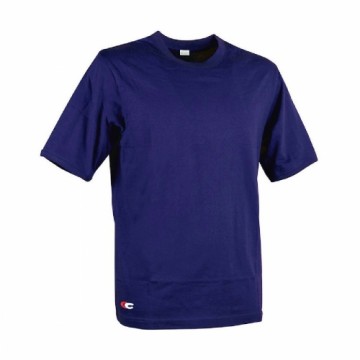 Men’s Short Sleeve T-Shirt Cofra Zanzibar Navy Blue