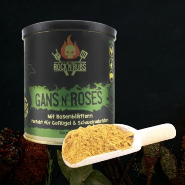 ROCK'N'RUBS Goldline Universalūs prieskoniai "Gans N' Roses", 140 g