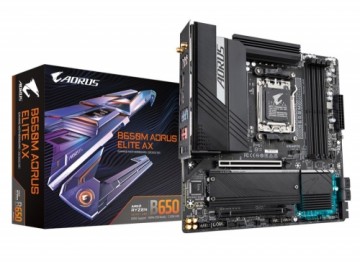 Mainboard|GIGABYTE|AMD B650|SAM5|MicroATX|Memory DDR5|Memory slots 4|2xPCI-Express 4.0 16x|2xM.2|1xHDMI|1xDisplayPort|4xUSB 2.0|7xUSB 3.2|1xUSB-C|1xOptical S/PDIF|1xRJ45|2xAudio port|B650MAORUSELITEAX