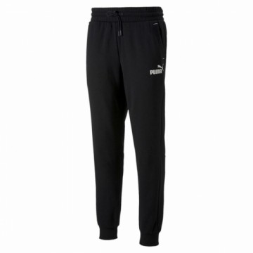 Long Sports Trousers Puma Power Sweatpants Black Men