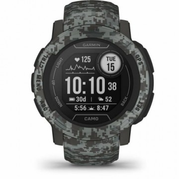 Aktivitāšu Rokassprādze GARMIN Instinct 2 Camo Edition Tumši pelēks 0,9"