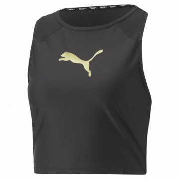 Sieviešu Īsroku T-krekls Puma Fit Eversculpt Fitted Tank Melns