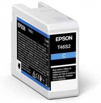 EPSON  
         
       UltraChrome Pro 10 ink T46S2 Ink cartrige, Cyan