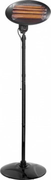 Tristar  
         
       Heater KA-5287	 Patio heater, 2000 W, Number of power levels 3, Suitable for rooms up to 20 m², Black