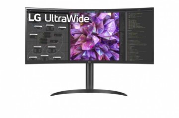 LG  
         
       Curved Monitor 34WQ75C-B 34 ", IPS, QHD, 3440 x 1440, 21:9, 5 ms, 300 cd/m², Black, 60 Hz, HDMI ports quantity 2