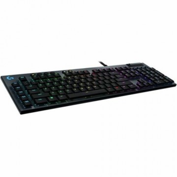 Bluetooth Tastatūra ar Planšetes Balstu Logitech G815 Melns QWERTY