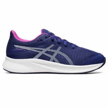 Детские спортивные кроссовки Asics Patriot 13 GS Тёмно Синий