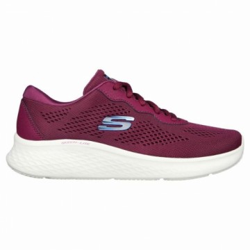 Женские спортивные кроссовки Skechers Lite Pro Perfect Time Темно-красный