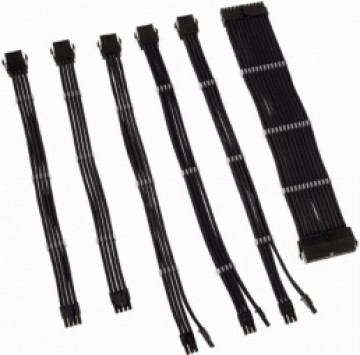 PSU Kabeļu Pagarinātāji Kolink Core 6 Cables Black