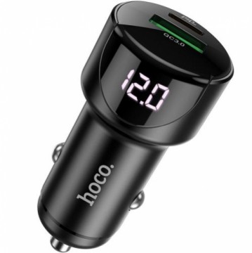 Hoco Z42 Car charger with LED display QC3.0+PD20W