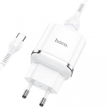 Hoco N3 USB charger QC3.0 3A + Type C cable 1m