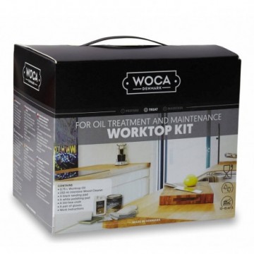 Woca Maintenance Box, Worktop Kit Natural