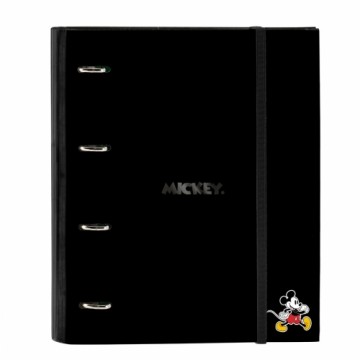 Gredzenveida stiprinājums Mickey Mouse Clubhouse Melns (27 x 32 x 3.5 cm)