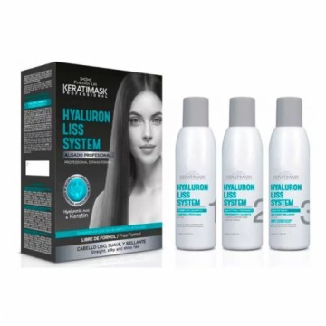 Профессиональный набор для выпрямления волос Be Natural Keratimask Professional Kit 3 Предметы