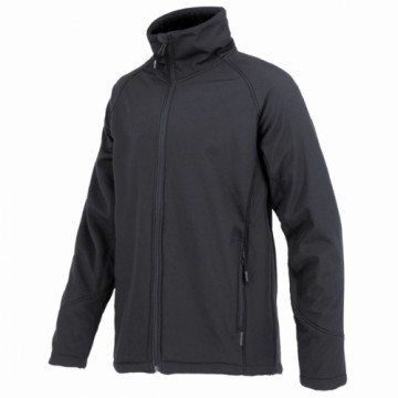 Vīriešu Sporta Jaka Joluvi Softshell Sherpa Melns