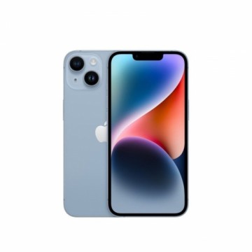 Apple iPhone 14 Blue, 6.1 ", Super Retina XDR, 2532 x 1170 pixels, , A15 Bionic, Internal RAM 6 GB, 128 GB, Dual SIM, Nano-SIM, 5G, Main camera 12+12 MP, Secondary camera 12 MP, iOS, 16, 3279 mAh