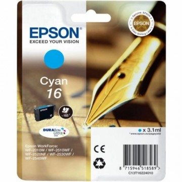 Картридж с оригинальными чернилами Epson Циановый