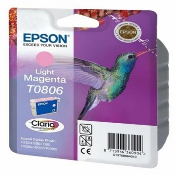 Картридж с оригинальными чернилами Epson T0806 Светло-розовый