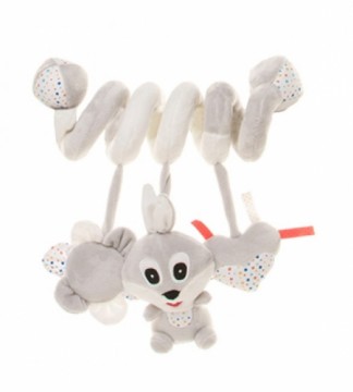 Plīša spirāle RABBIT R07 4BABY Play&Edu