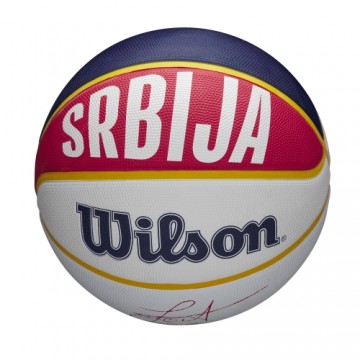 WILSON basketbola bumba NBA ar NIKOLA JOKIC autografu, Serbija