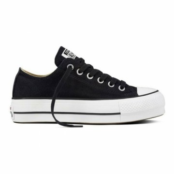 Sieviešu Ikdienas Apavi Converse All Star Lift Low Melns