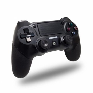 Tālvadības Kontrole PS4 Nuwa 70003 Bluetooth Melns