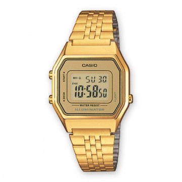 Unisex Pulkstenis Casio LA680WEGA-9ER Bronza