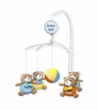 Baby Mix Muzikālais karuselis BABY BEARS BabyMix 11895