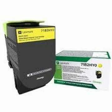 Toneris Lexmark 71B2HY0 Dzeltens