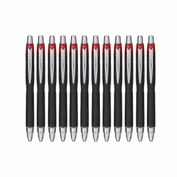 Liquid ink pen Uni-Ball Rollerball Jetstream SXN-210 Red 1 mm (12 Pieces)